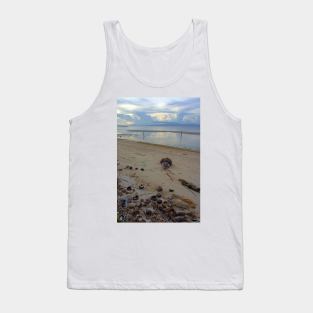 Coconut Shells on a Siquijor Beach at Sunset Tank Top